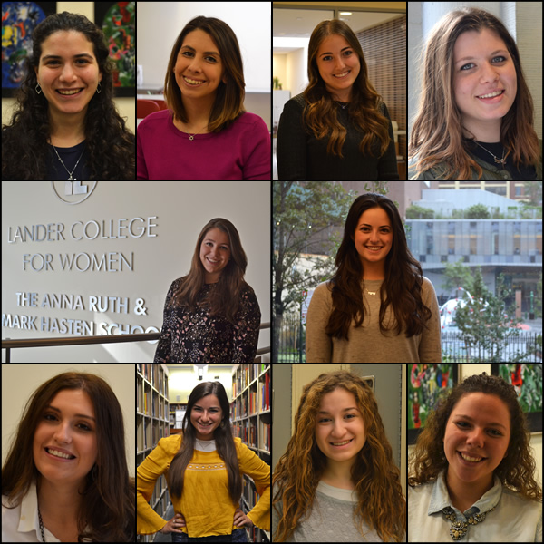 Meet the new students at Lander College for Women, fall 2016 (homepage banner image)