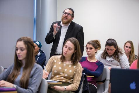 Rabbi Boshnack\'s busy week includes teaching courses in Judaic studies at Touro\'s Lander College for Women-The Anna Ruth and Mark Hasten School. 