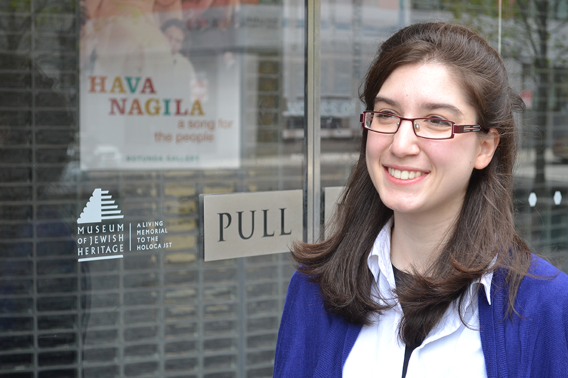 Rivka Malka Swartz will be interning at the Museum of Jewish Heritage in Manhattan, learning how to teach about the Shoah to public school students. 