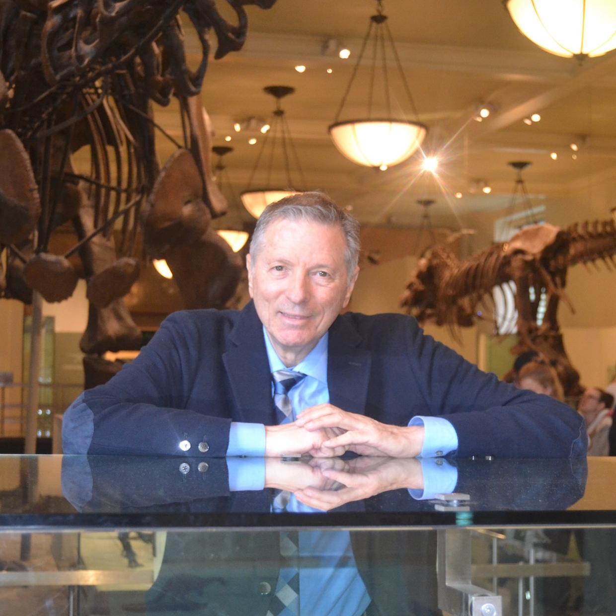 LCW Professor Howard R. Feldman at the Museum of Natural History in New York City. 