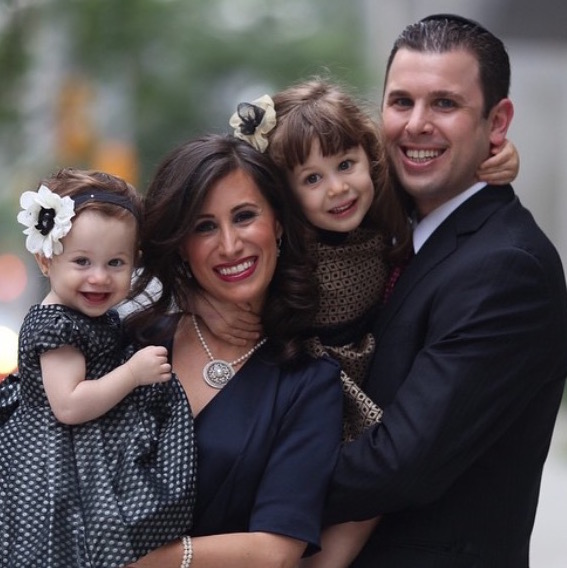 Jackie Kotler with her family. Jackie was honored for her work in making the Lincoln Square Synagogue more accessible.  