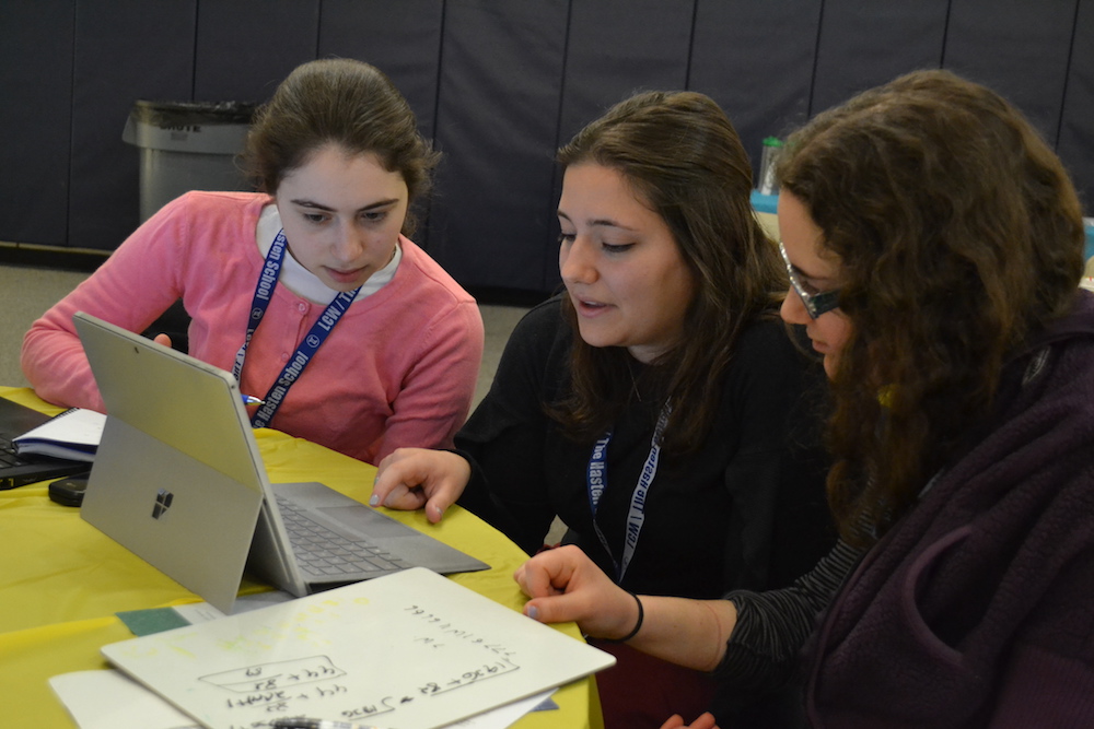 Women from more than 10 schools and universities across New York State joined LCW\'s third annual Hackathon.