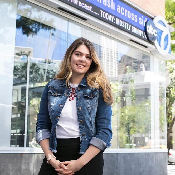 Internships and honors classes prepared LCW alumna Carla Loebenstein for an exciting career in journalism.