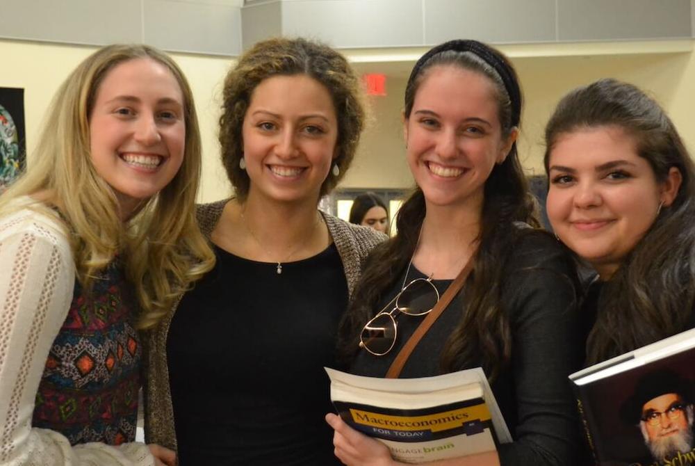 Graduating seniors at Lander College for Women—The Anna Ruth and Mark Hasten School celebrated at a dinner held a few days before their official commencement.