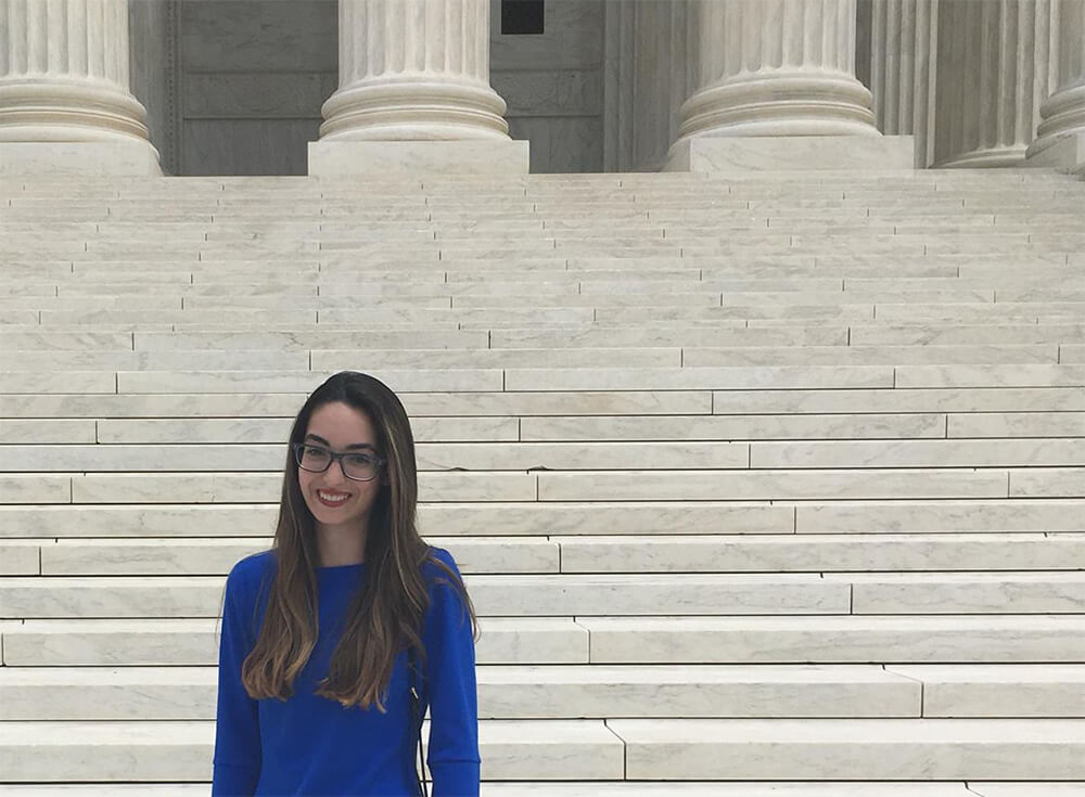 Rena Winick at the Supreme Court