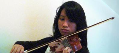 A native of the Philippines, Raya Gilan, a second-year student at Lander College for Women-The Anna Ruth and Mark Hasten School in Manhattan, has a wide range of talents and several unconventional hobbies. She is a blue belt in Tae Kwon Do, races in swim meets, plays the violin, rides horses competitively—she owns the horse—and has gone bungee jumping 11 times.